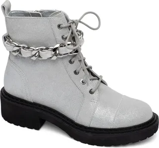 Thexton Chain Lace-Up Boot