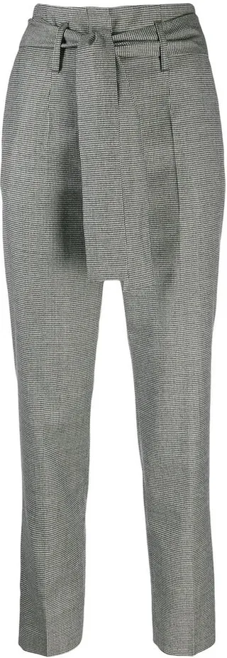 High-Waist Tailored Trousers