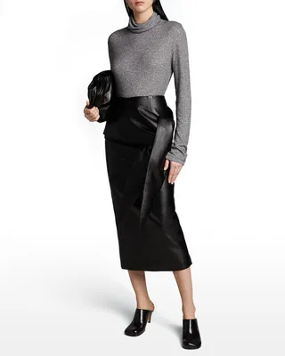 Ribbed Turtleneck Sweater