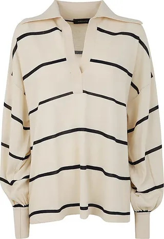 Mina Polo Low Nacked With Long Sleeve
