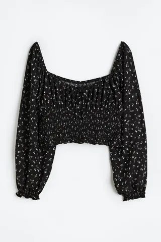 Smocked Blouse