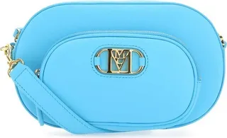 MCM Mode Travia Logo Plaque Mini Crossbody Bag