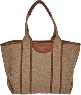 See By Chloé Jute Tote Bag