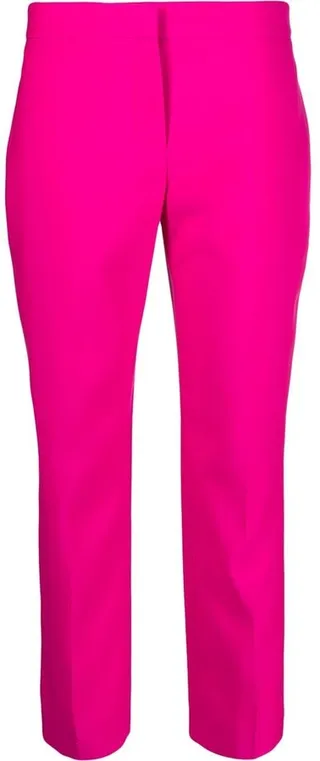 Cropped Slim-Fit Trousers