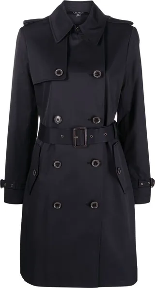 Double-Breasted Trench Coat