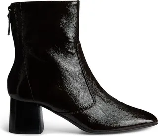 Sandro Patent Leather Ankle Boots 55