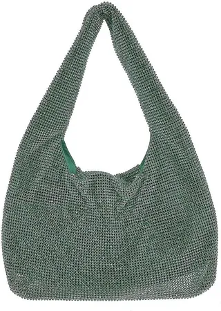 Mini Crystal Mesh Armpit Bag