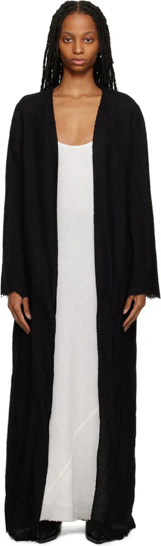 Gabriela Hearst Black Bethania Coat