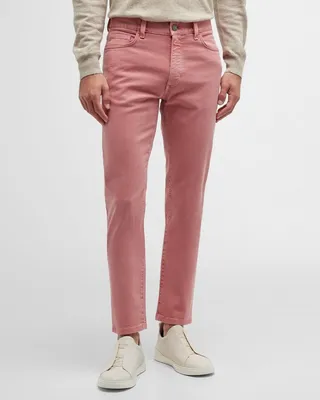Men's Straight Leg Stretch 5-Pocket Pants