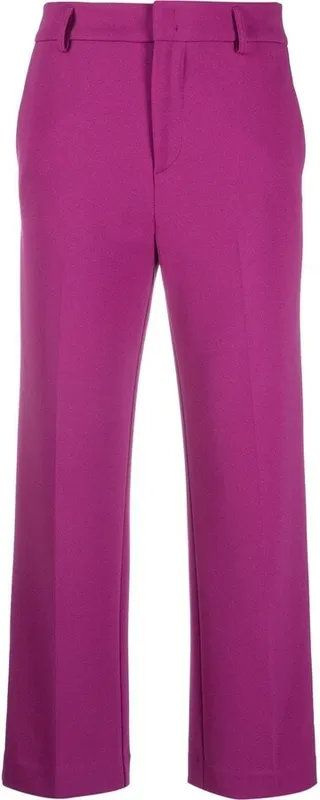 Tailored Straight-Leg Trousers