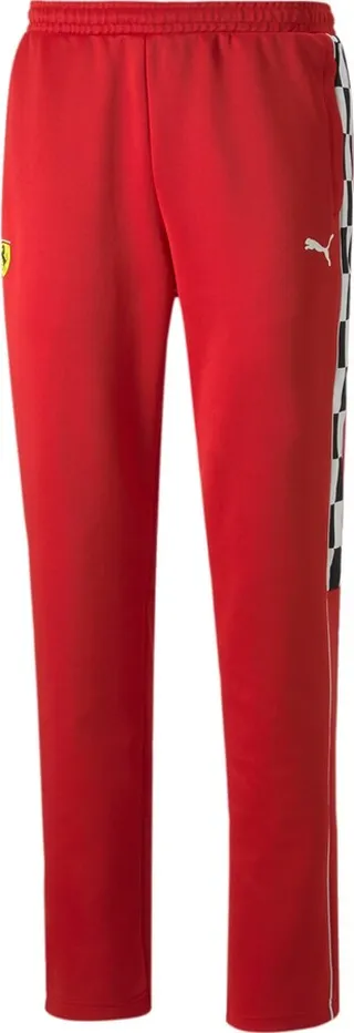Puma Men's Ferrari Race MT7 Contrast Piping Track Pants
