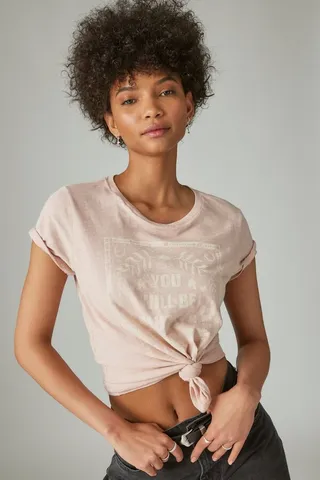 You Will Be Lucky Classic Crew Tee