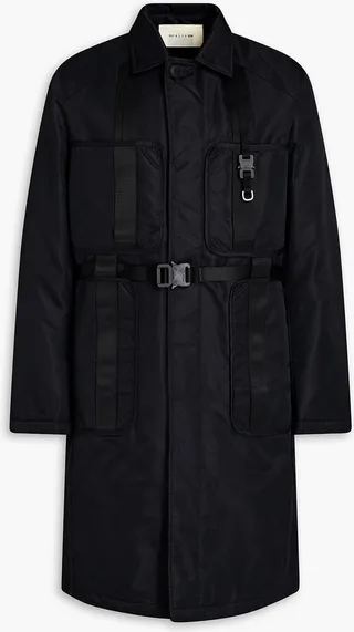 Padded shell coat