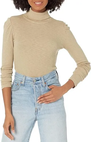 SUNDRY Turtleneck (Clay) Women's Clothing