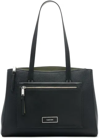 Hadley Colorblocked Large Triple Compartment Tote