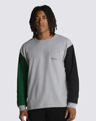 Stauffer Colorblock Knit Long Sleeve T-Shirt