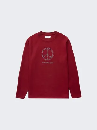 2016 Long-Sleeve T-Shirt Burgundy