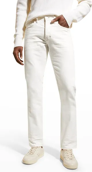 Men's 5-Pocket Garment Dyed Jeans