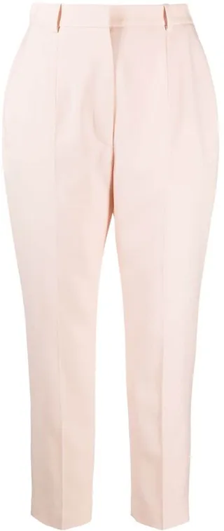 High-Waisted Tailored Trousers