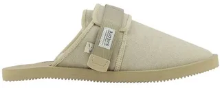 Suicoke Logo Patch Flat Slippers