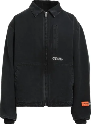 Denim Outerwear Black