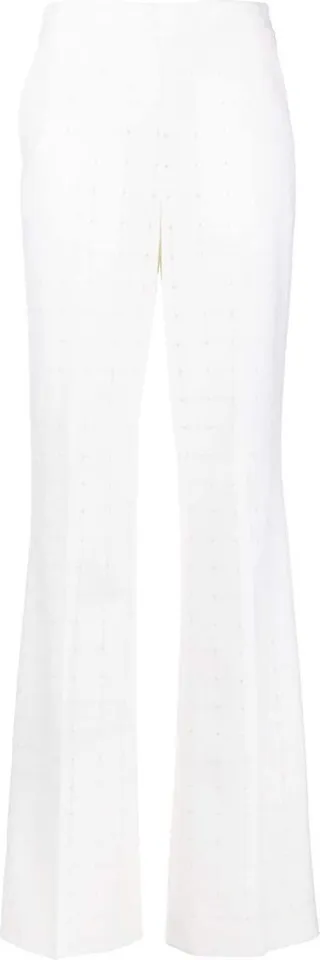 Straight-Leg Tailored Trousers
