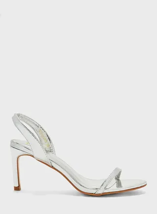 Round Toe Ankle Strap Sandal