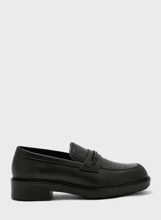 Horse Bit Detail Moccasins