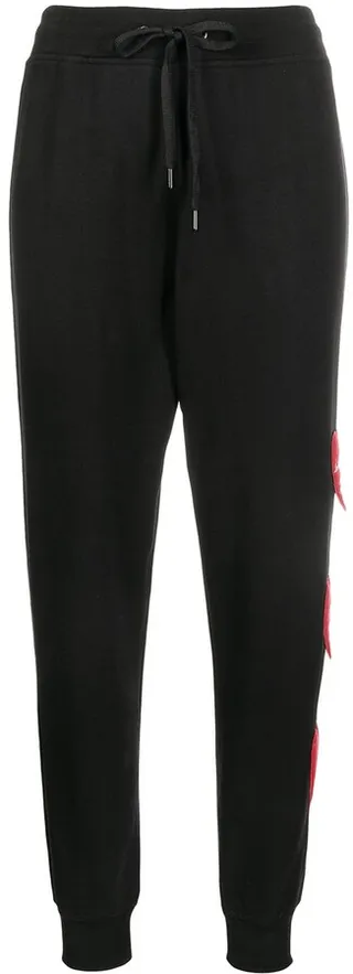 Heart-Motif Cut-Out Joggers