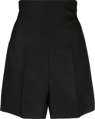 High-Waisted Tailored Shorts