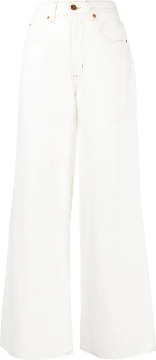 High-Waist Wide-Leg Jeans
