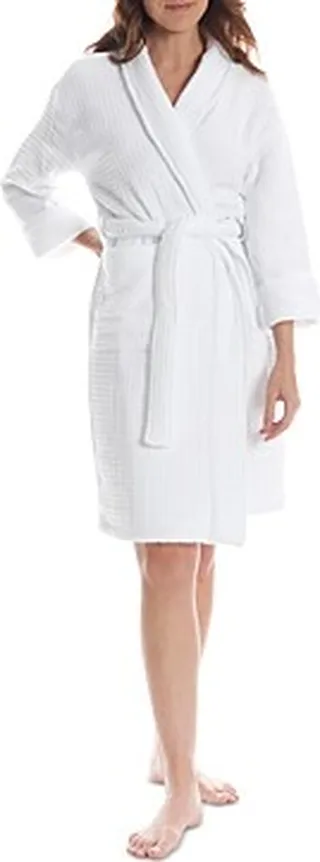 Uchino Waffle Twist Bath Robe