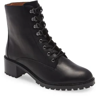 The Julien Lace-Up Lugsole Leather Boot