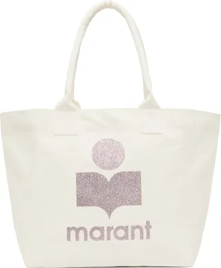 Isabel Marant White Small Yenky Tote