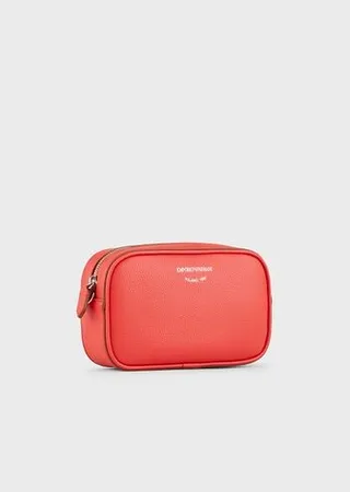 Deer-print camera case with shoulder strap