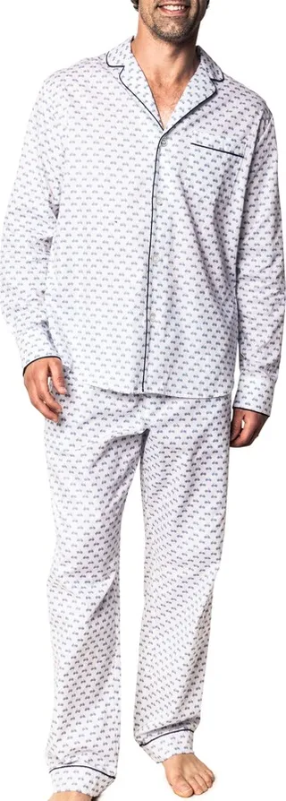 Bicyclette Woven Cotton Pajamas