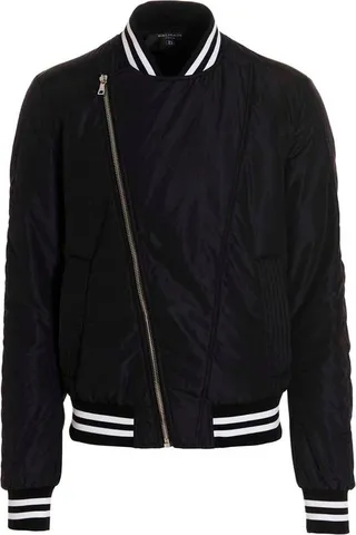 Balmain Zip Detailed Bomber Jacket