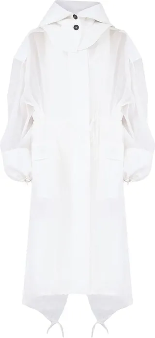 Unlined Organza Trench