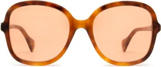 Gucci Eyewear Butterfly Frame Sunglasses
