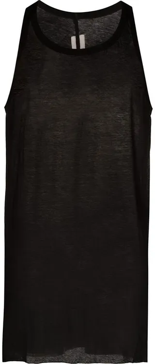 Longline Cotton Tank Top