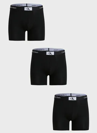 3 Pack Logo Band Trunks
