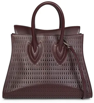 Sidi 31 Openwork Leather Tote