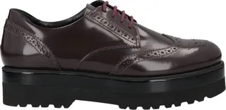 Lace-up Shoes Burgundy