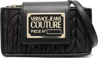 Logo-Plaque Crossbody Bag