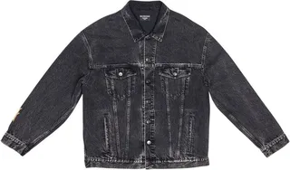 Metal Oversized denim-jacket