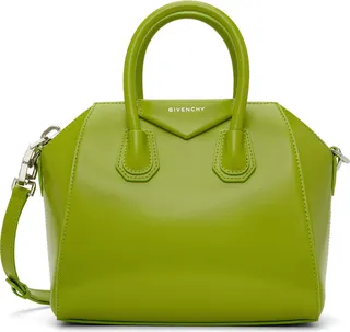 Givenchy Green Mini Antigona Bag