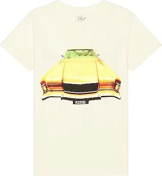 Pleasures Song 2 T-shirt in Cream