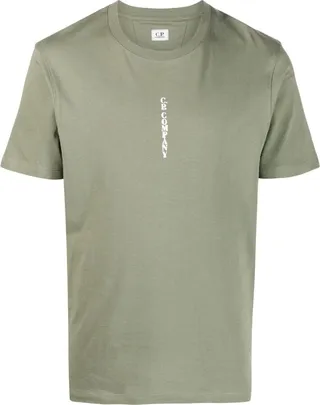 logo print T-shirt