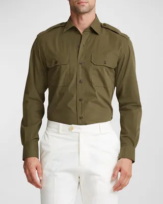 Men's Raleigh Poplin Sport Shirt