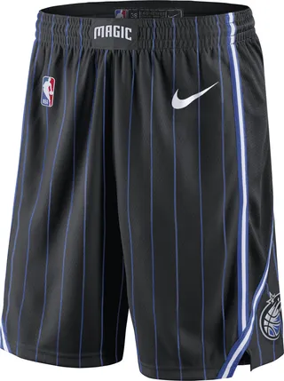 Orlando Magic Icon Edition Nike Men's NBA Swingman Shorts in Black